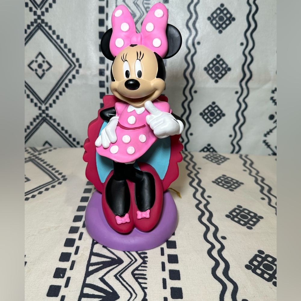 Vintage 90’s Minnie Mouse Disney Coin Piggy Bank‎
